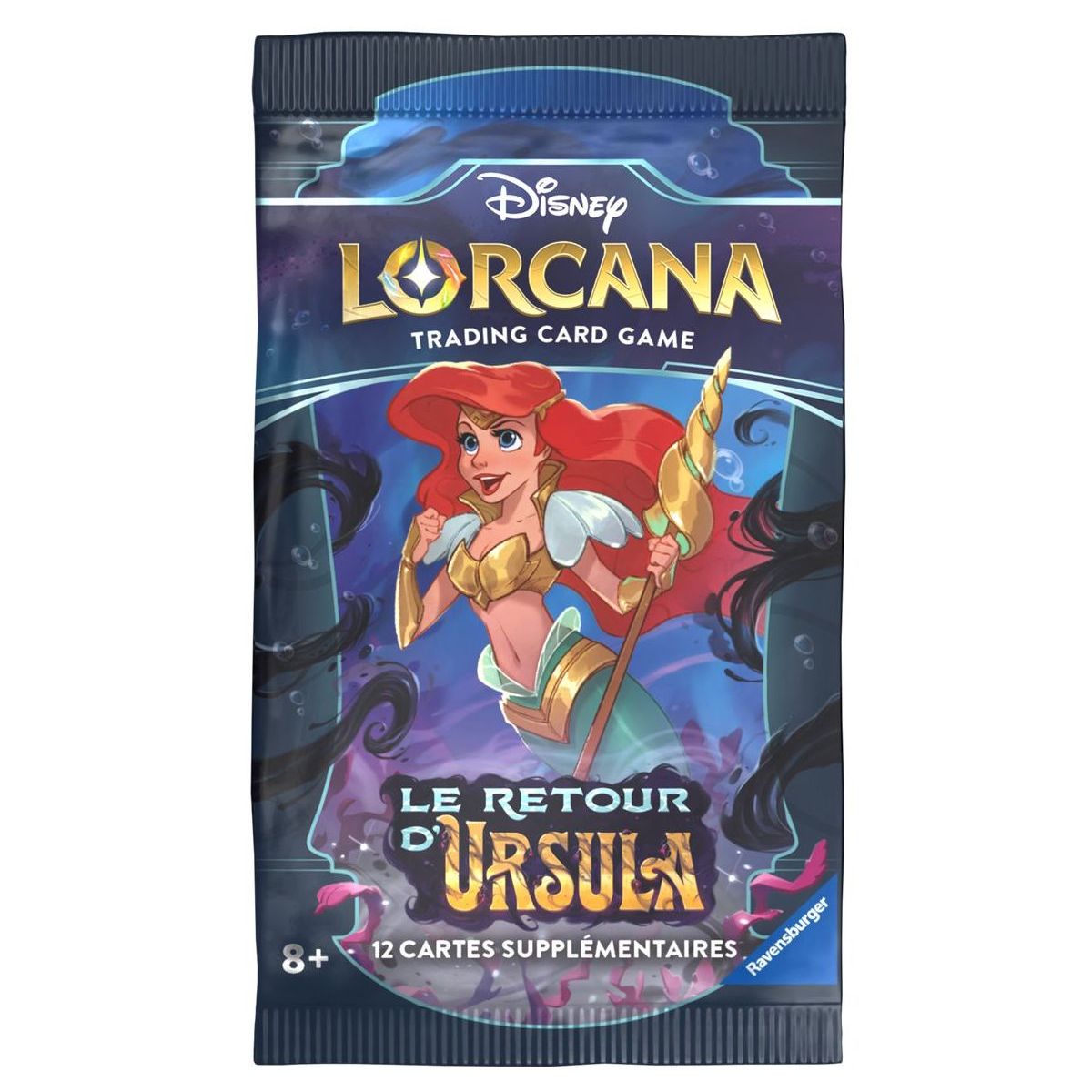 Disney Lorcana – Box mit 24 Boosterpackungen – Kapitel 4 – Ursula kehrt zurück – FR