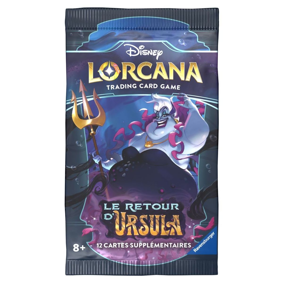 Disney Lorcana – Box mit 24 Boosterpackungen – Kapitel 4 – Ursula kehrt zurück – FR