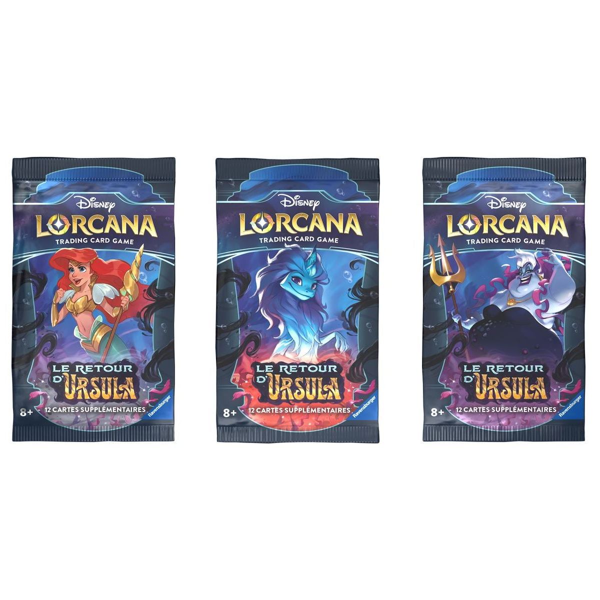 Disney Lorcana – Box mit 24 Boosterpackungen – Kapitel 4 – Ursula kehrt zurück – FR