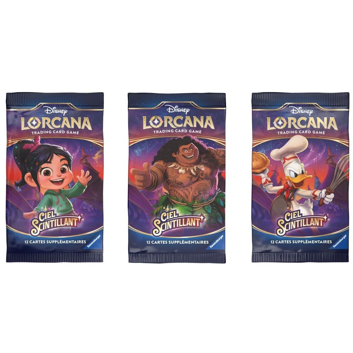 Disney Lorcana – Box mit 24 Boosterpackungen – Kapitel 5 – Shimmering Sky (1. Druck) – FR