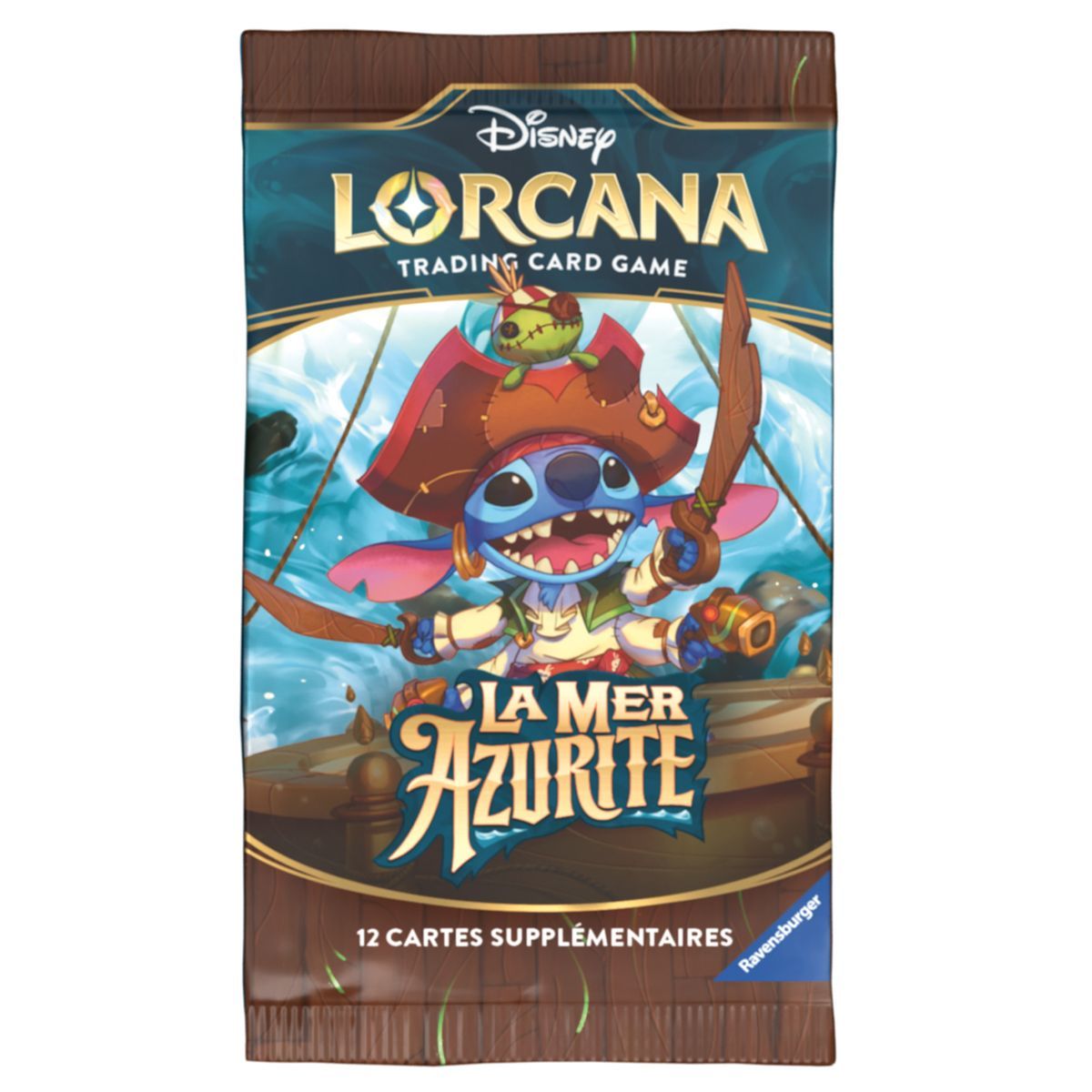 Disney Lorcana – Box mit 24 Boosterpackungen – Kapitel 6 – Das Azuritmeer (1. Druck) – FR