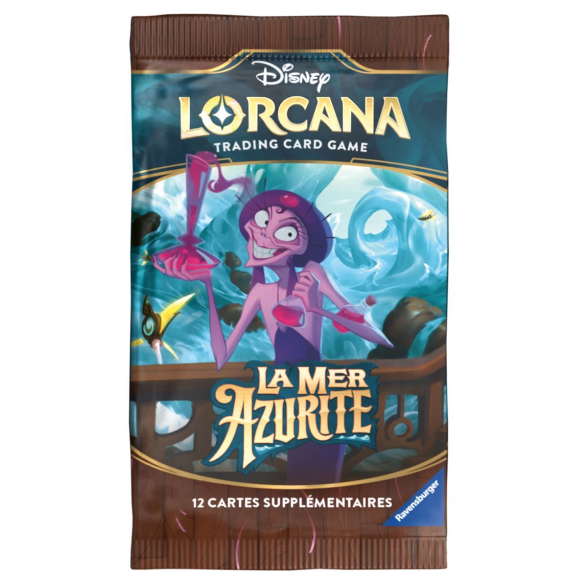 Disney Lorcana – Box mit 24 Boosterpackungen – Kapitel 6 – Das Azuritmeer (1. Druck) – FR