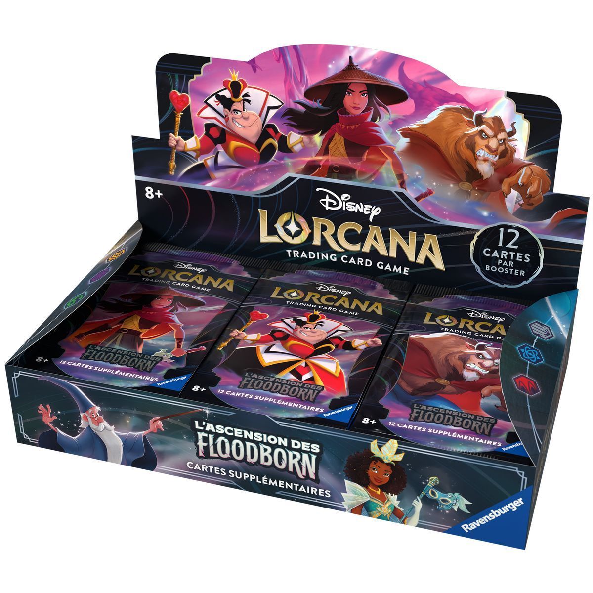 Disney Lorcana – Booster Box – Kapitel 2 – Rise of the Floodborn – FR (1. Druck)