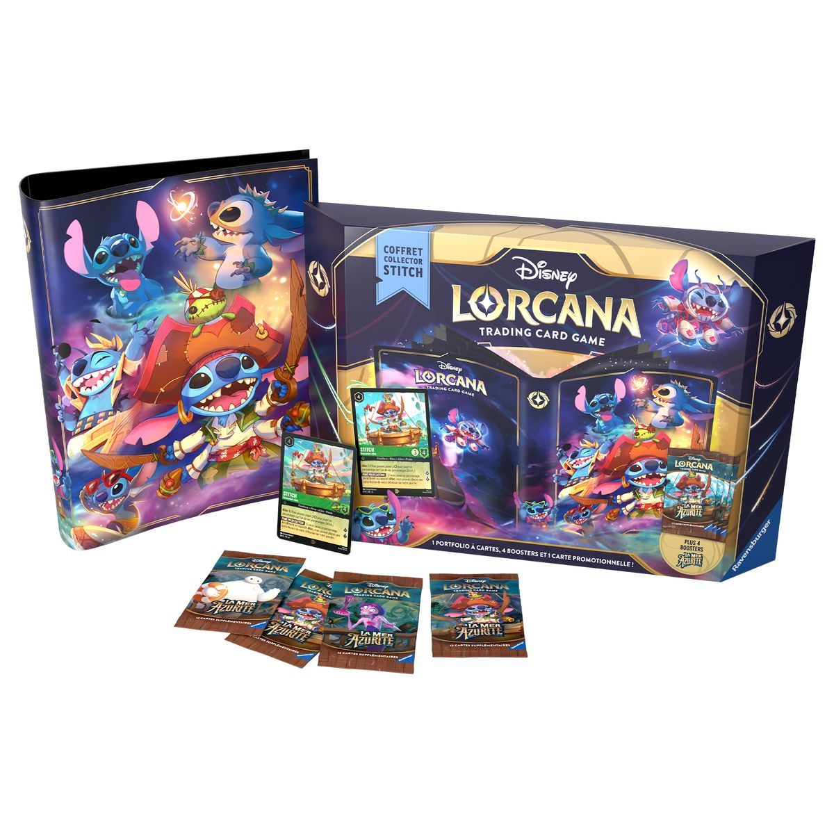 Disney Lorcana – Stitch Collector’s Box – Kapitel 6 – Das Azuritmeer – FR