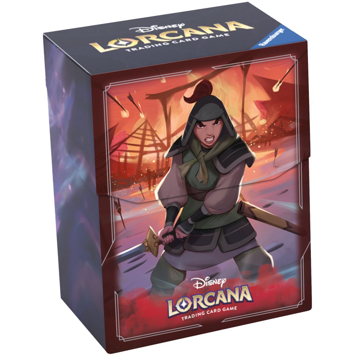 Disney Lorcana – Deckbox – Rise of the Floodborn (Set 2) – Mulan – versiegelt