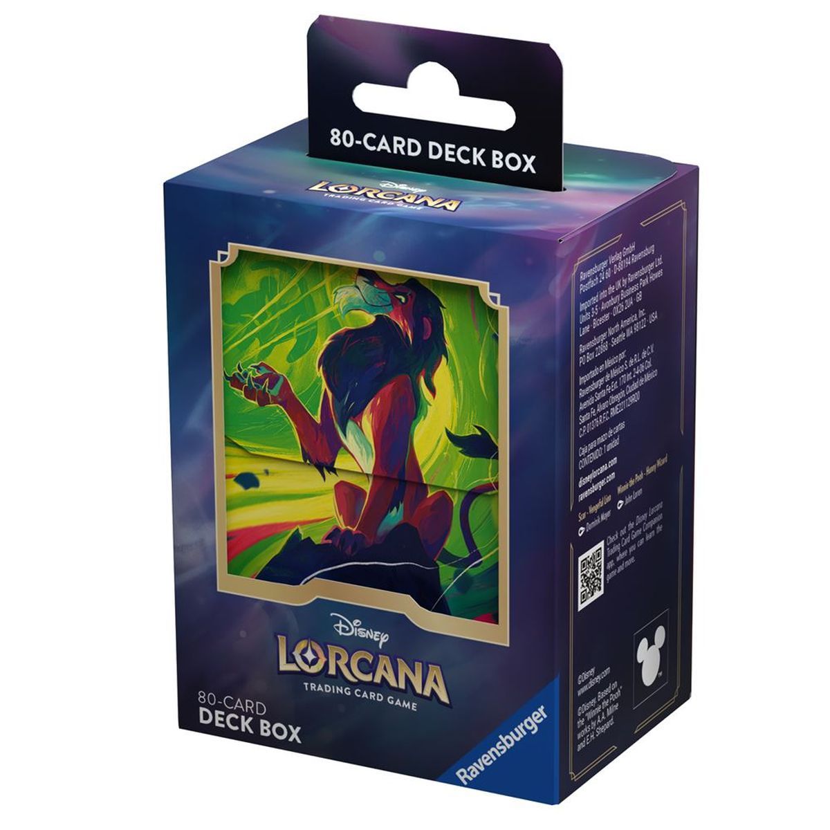 Disney Lorcana – Deckbox – Azuritmeer – Narbe – versiegelt