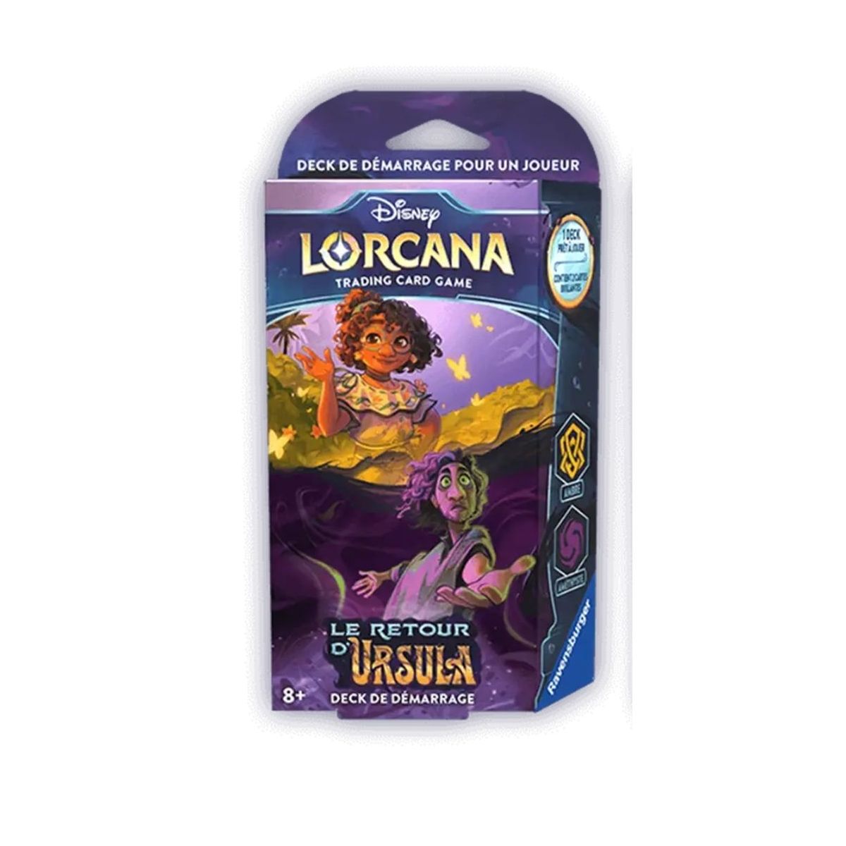 Disney Lorcana – Starter Deck – Kapitel 4 – Ursula Returns – FR Amber und Amethyst