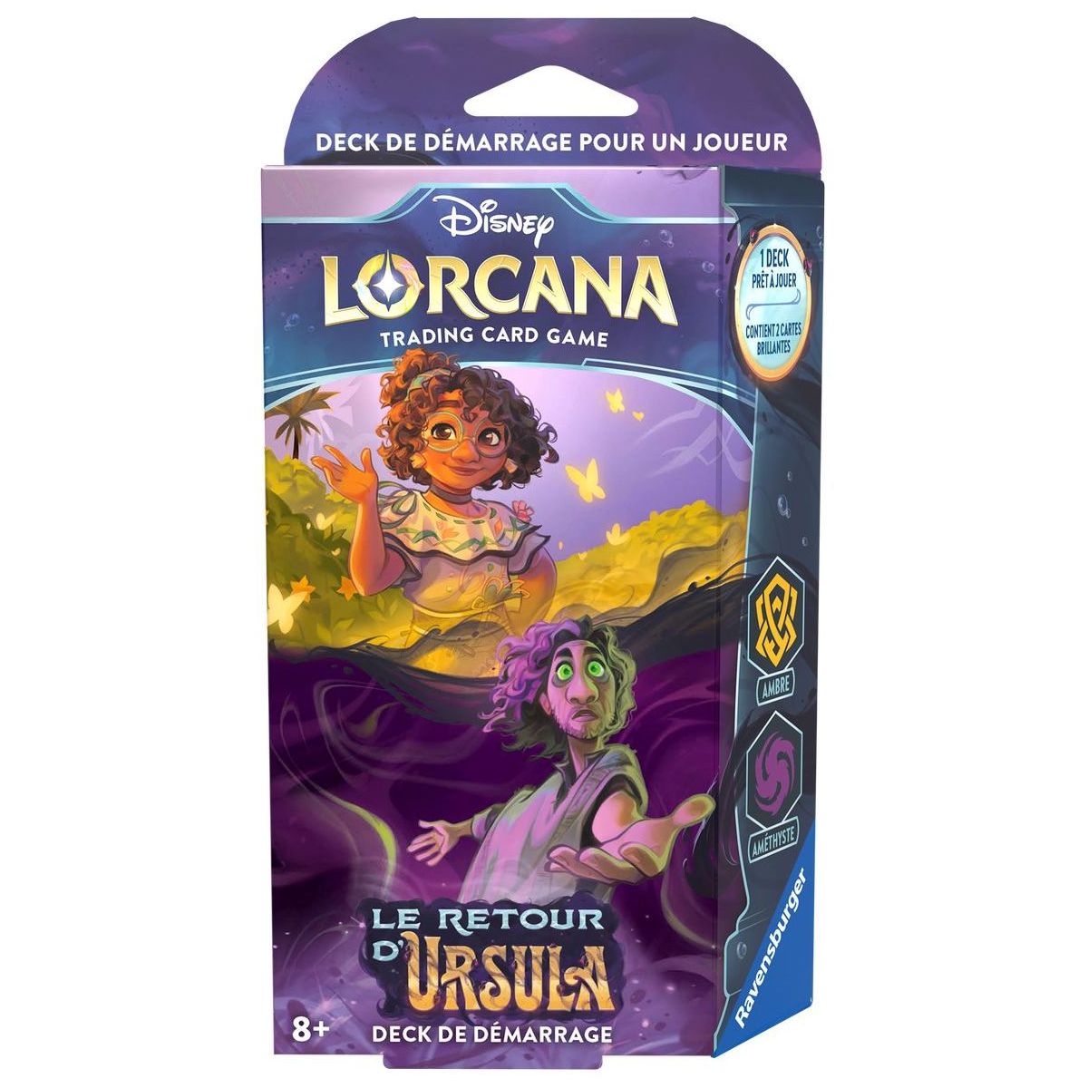 Item Disney Lorcana – Starter Deck – Kapitel 4 – Ursula Returns – FR Amber und Amethyst