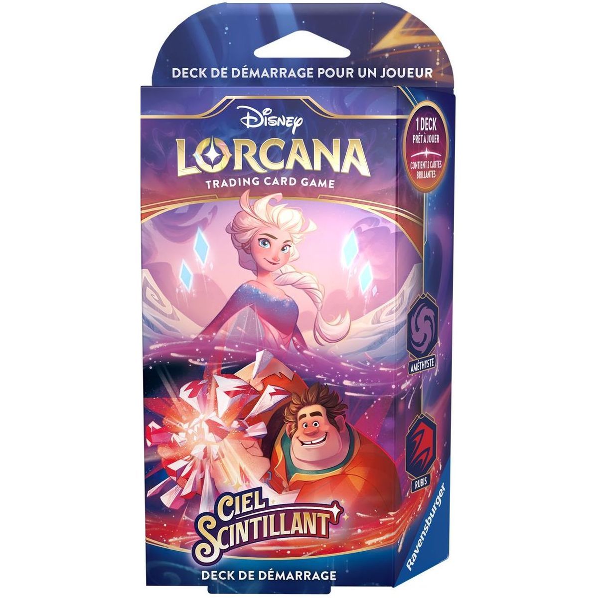 Disney Lorcana – Starter Deck – Kapitel 5 – Twinkling Sky – Elsa und Ralph – DE