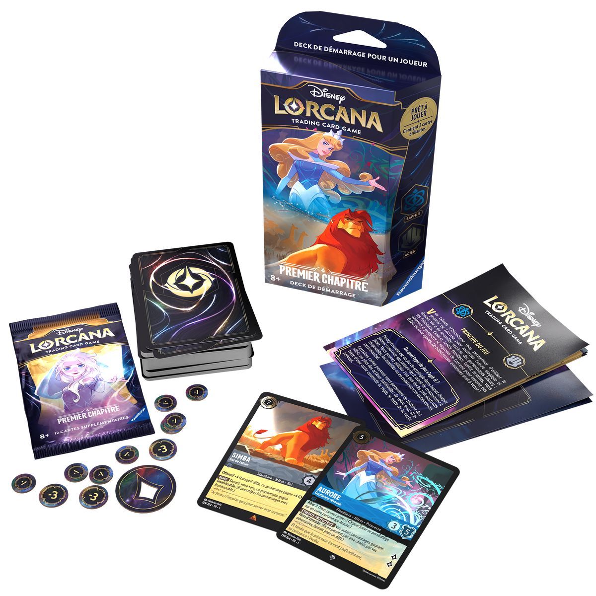 Disney Lorcana – Starter Deck – Set 1 – Aurora / Simba FR