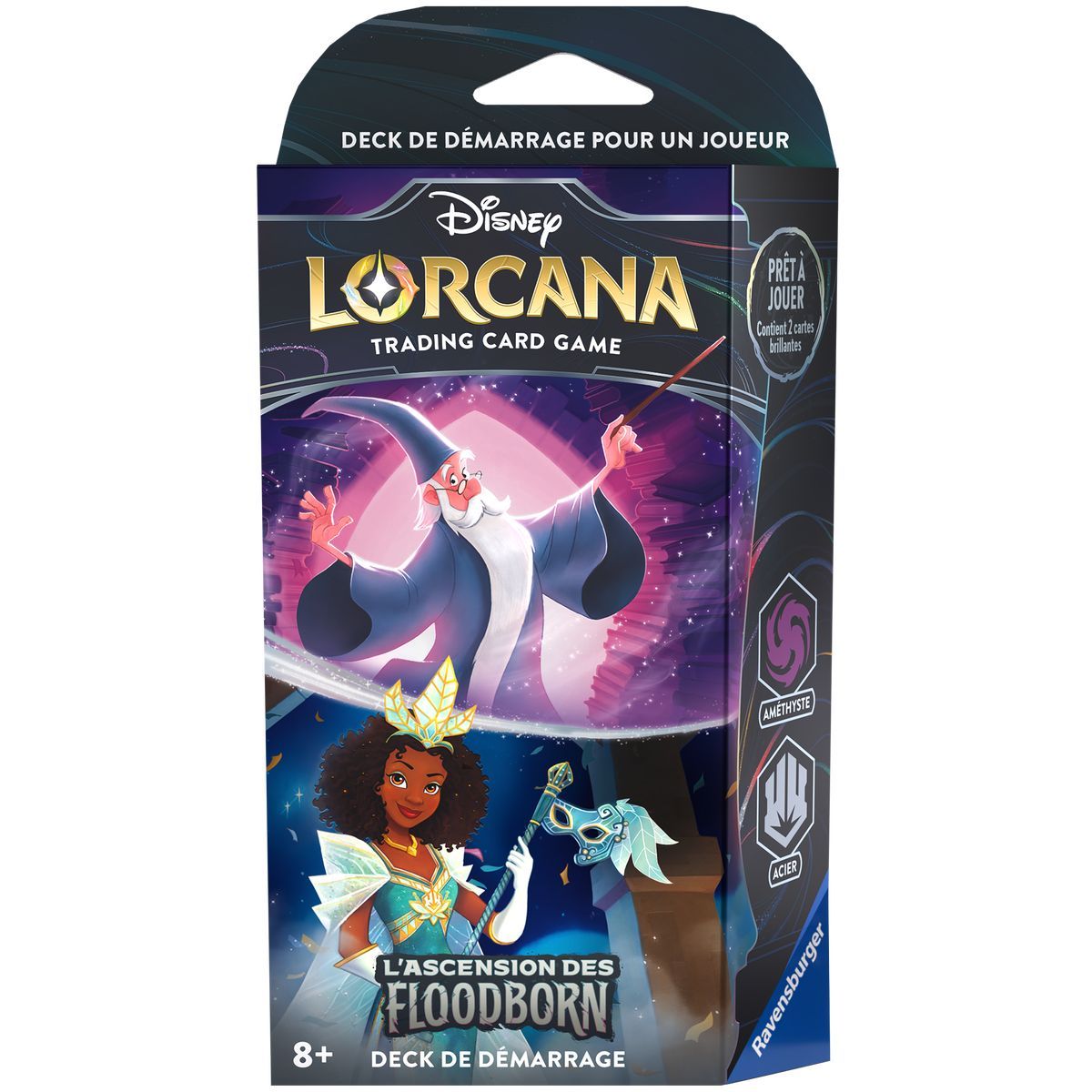 Item Disney Lorcana – Starter Deck – Set 2 Rise of the Floodborn – Merlin / Tiana FR