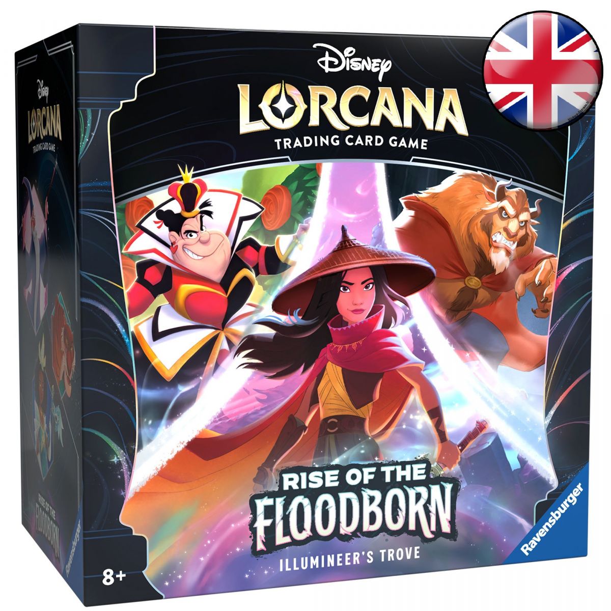 Item Disney Lorcana – Illuminers Trove Pack – Illuminers Treasure Box – Kapitel 2 – Rise of the Floodborn – DE