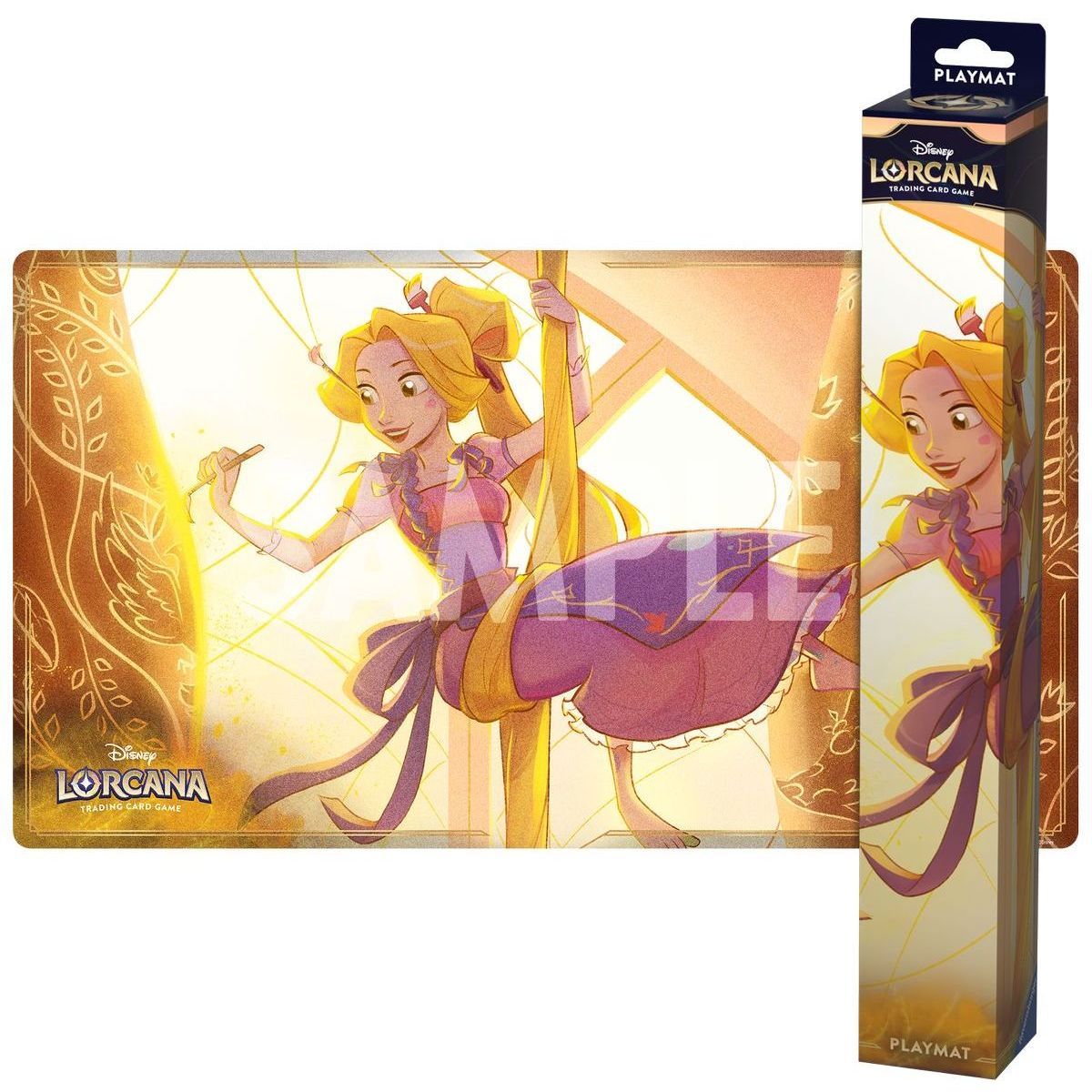 Disney Lorcana – Spielmatte – Ursula kehrt zurück – Rapunzel – versiegelt