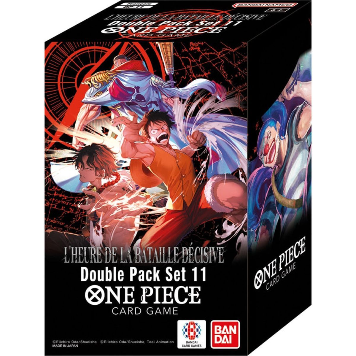 Doppel-Boosterpack – Die Stunde der entscheidenden Schlacht – DP11 – One Piece CG – FR