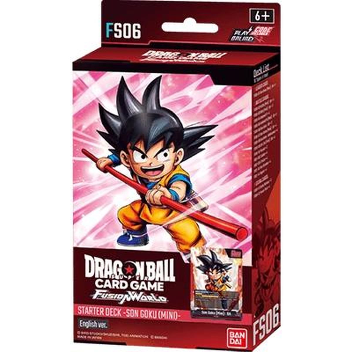 Item Dragon Ball Kartenspiel Fusion World – Starter Deck – FS06 – DE