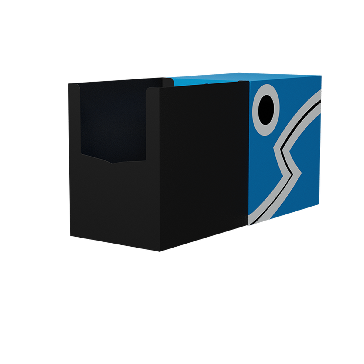 Dragon Shield – Deckbox – Doppelschale – Blau/Schwarz