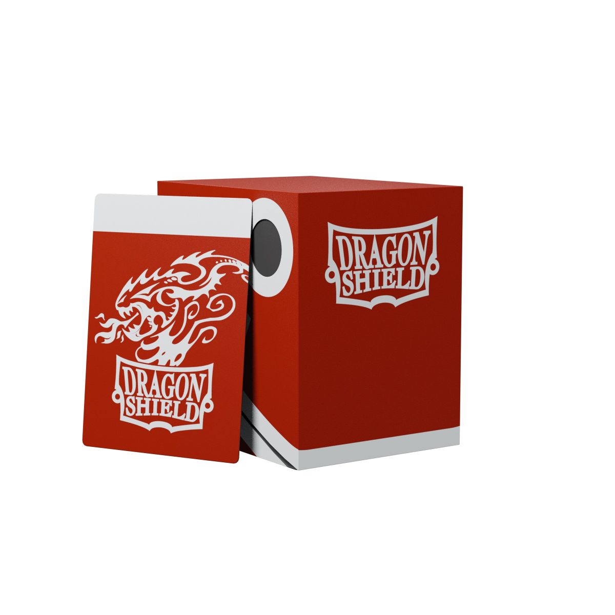 Item Dragon Shield – Deckbox – Doppelschale – Rot/Schwarz