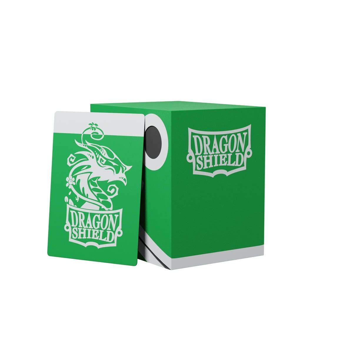 Dragon Shield - Deck Box - Double Shell - grün/schwarz