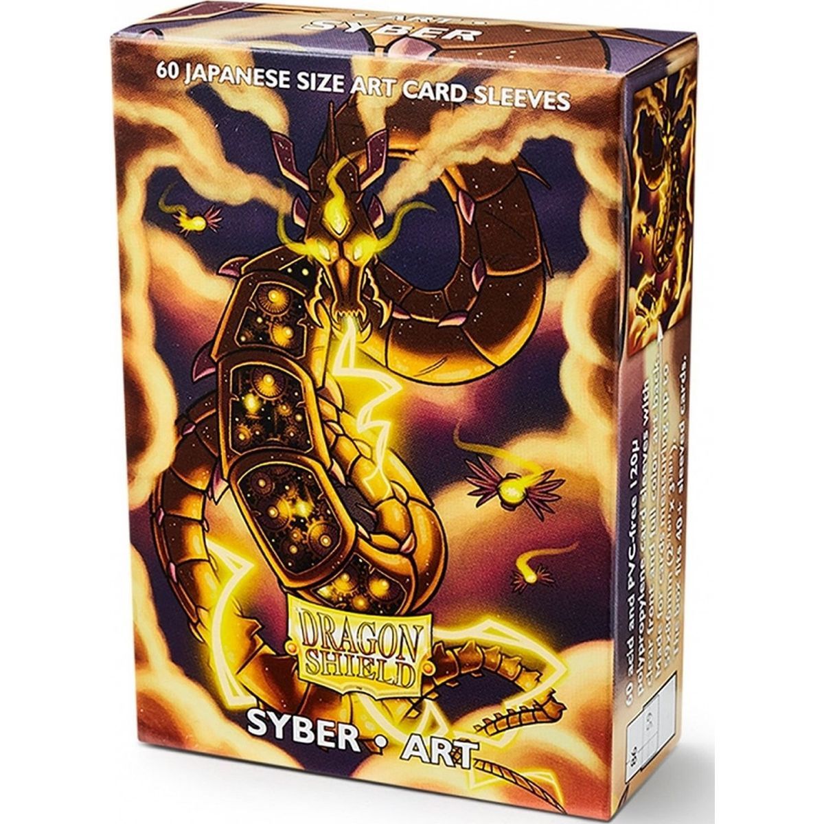 Kleine Dragon Shield-Ärmel – Art Classic Syber (60)