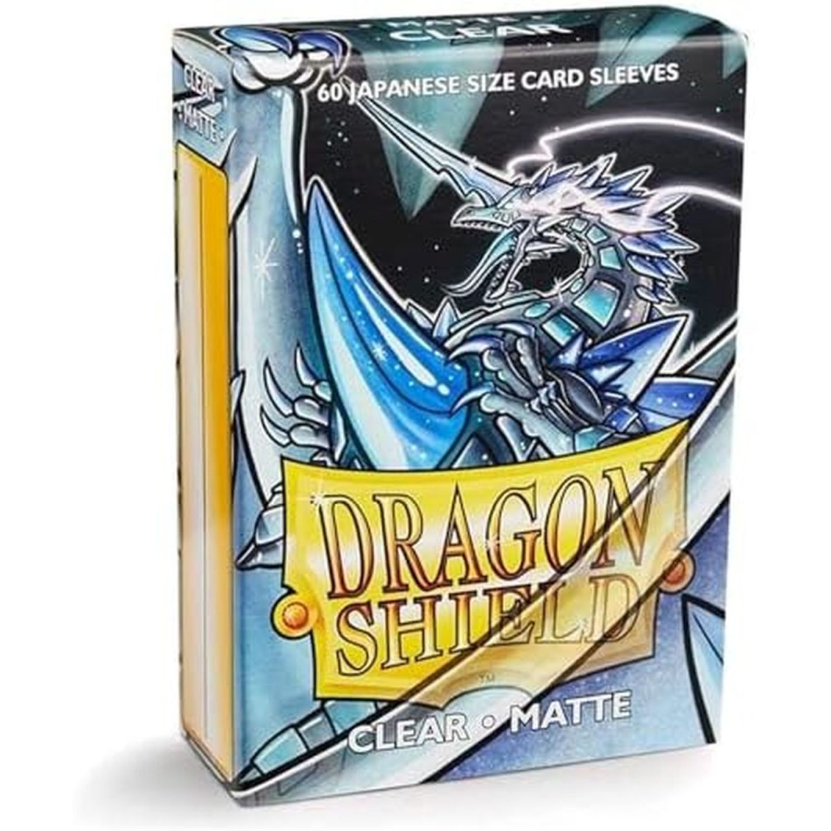 Kleine Dragon Shield-Hüllen – Mattklar (60)
