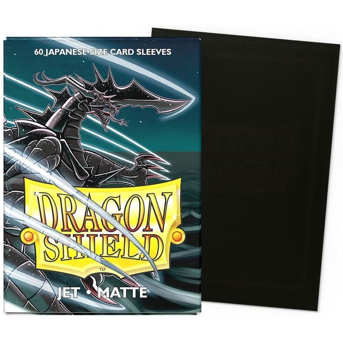 Kleine Dragon Shield-Hüllen – Matte Jet (60)