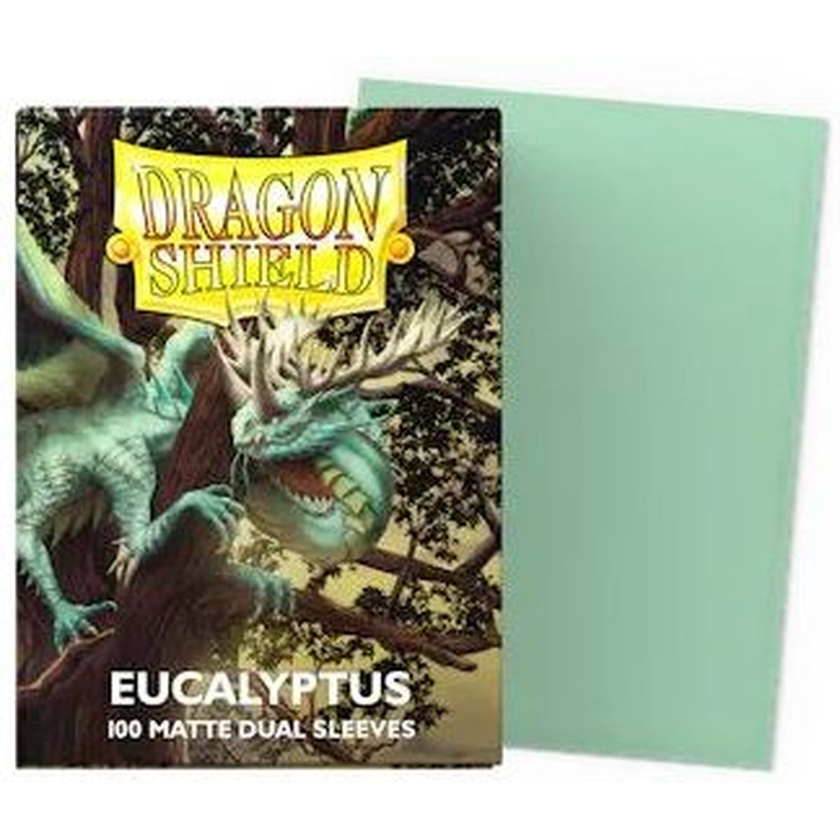 Item Dragon Shield – Standardhüllen – Dual Matte Eucalyptus (100)