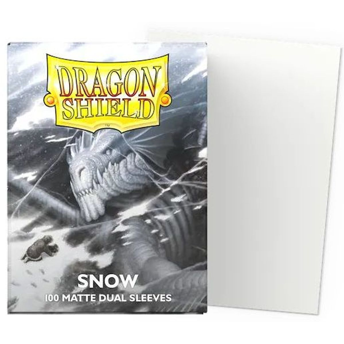 Item Dragon Shield – Standard-Hüllen – Dual Matte Snow (100)