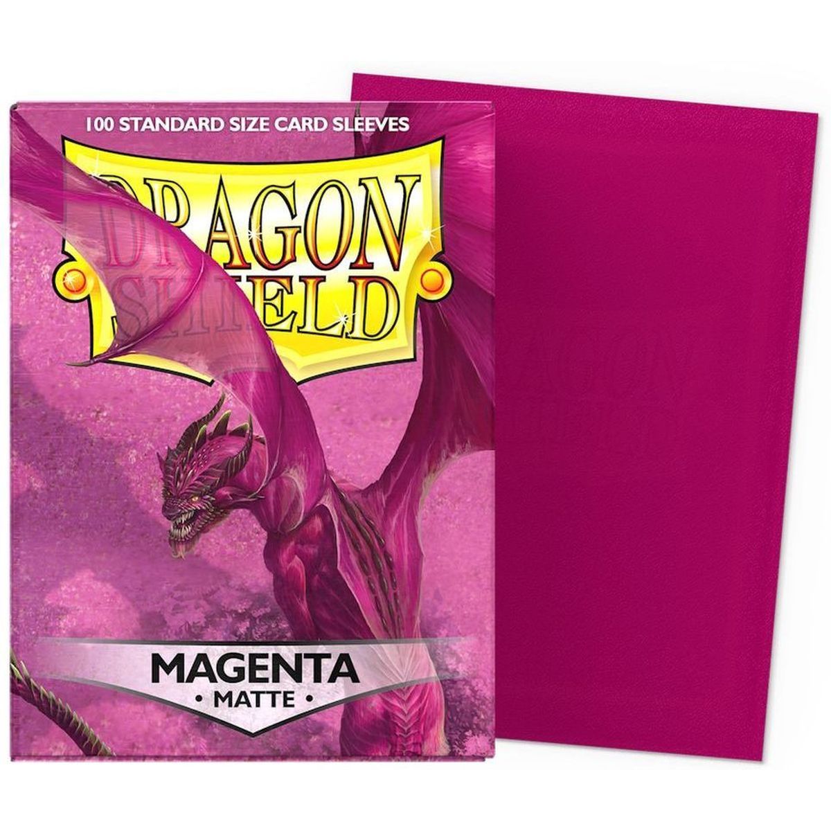 Item Dragon Shield - Standardhüllen - Mattmagenta (100)