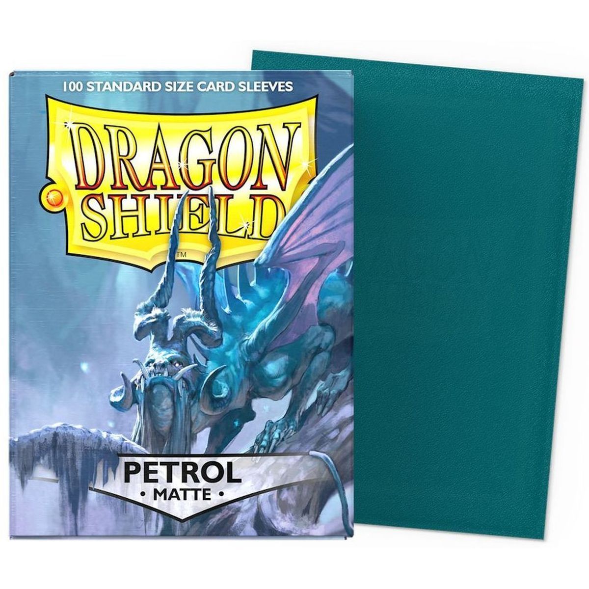 Item Dragon Shield - Standardhüllen - Mattpetrol (100)