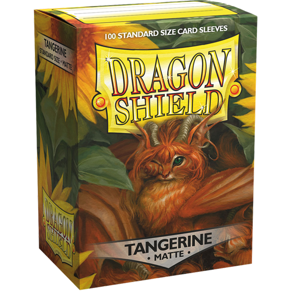 Dragon Shield - Standardhüllen - Mattes Tangerine (100)