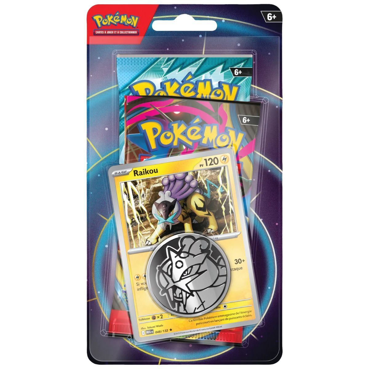 Duo-Pack – 2 Booster – Raikou (Gemeinsame Abenteuer + Phantasmagorische Flammen) – Januar 2026 – Pokémon – FR