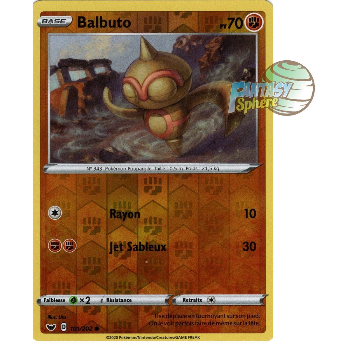 Balbuto – Rückseite 101/202 – Schwert und Schild 1
