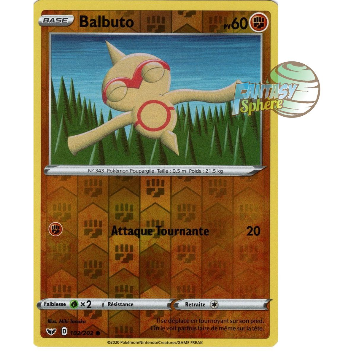 Balbuto – Rückseite 102/202 – Schwert und Schild 1