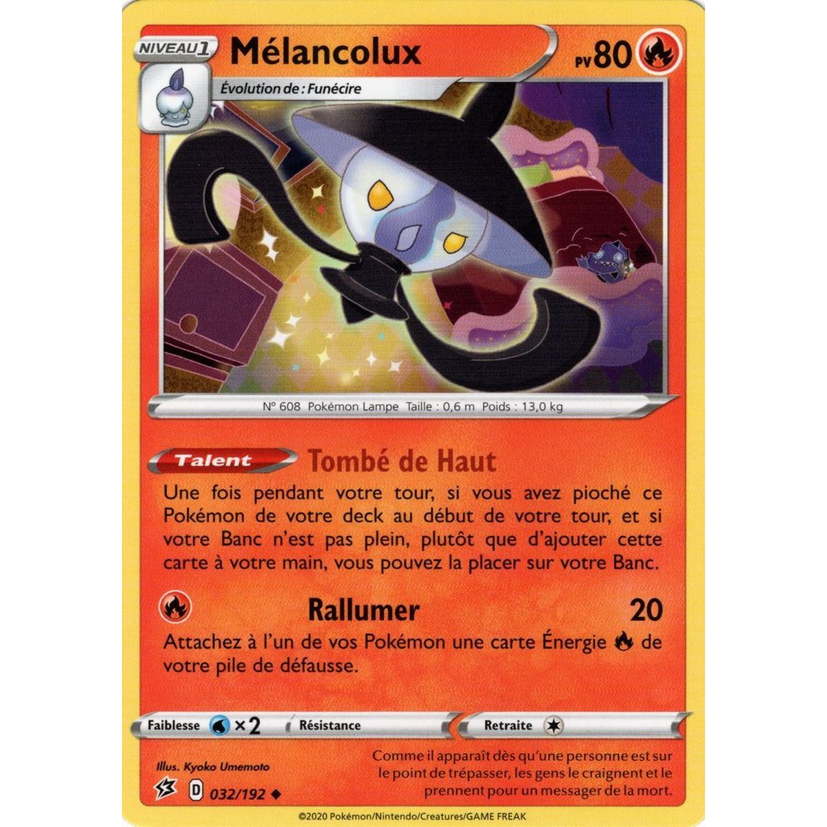 Melancolux – Uncommon 032/192 – Sword and Shield 2 Clash of the Rebels