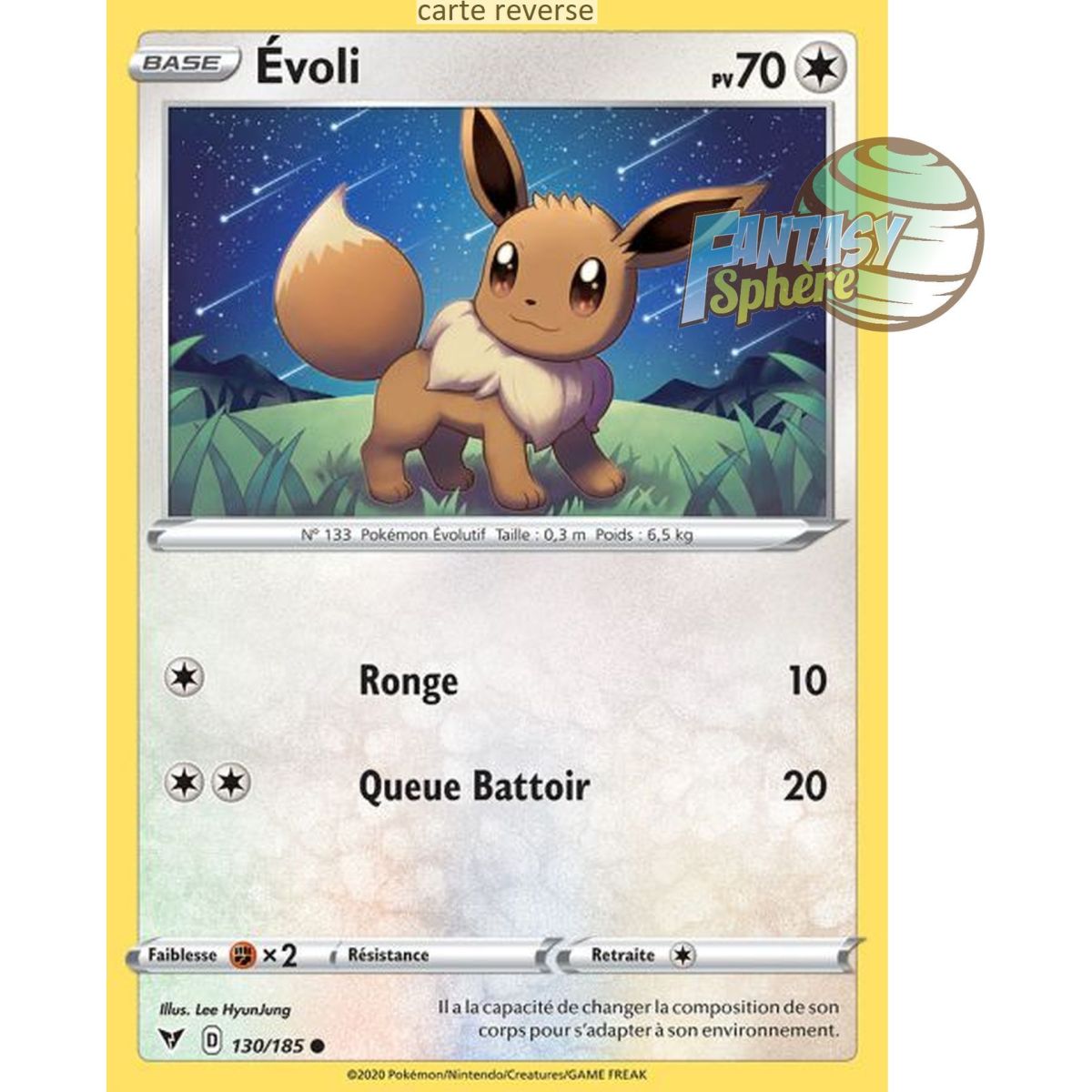 Evoli – Rückseite 130/185 – Schwert und Schild 4 Strahlungsspannung