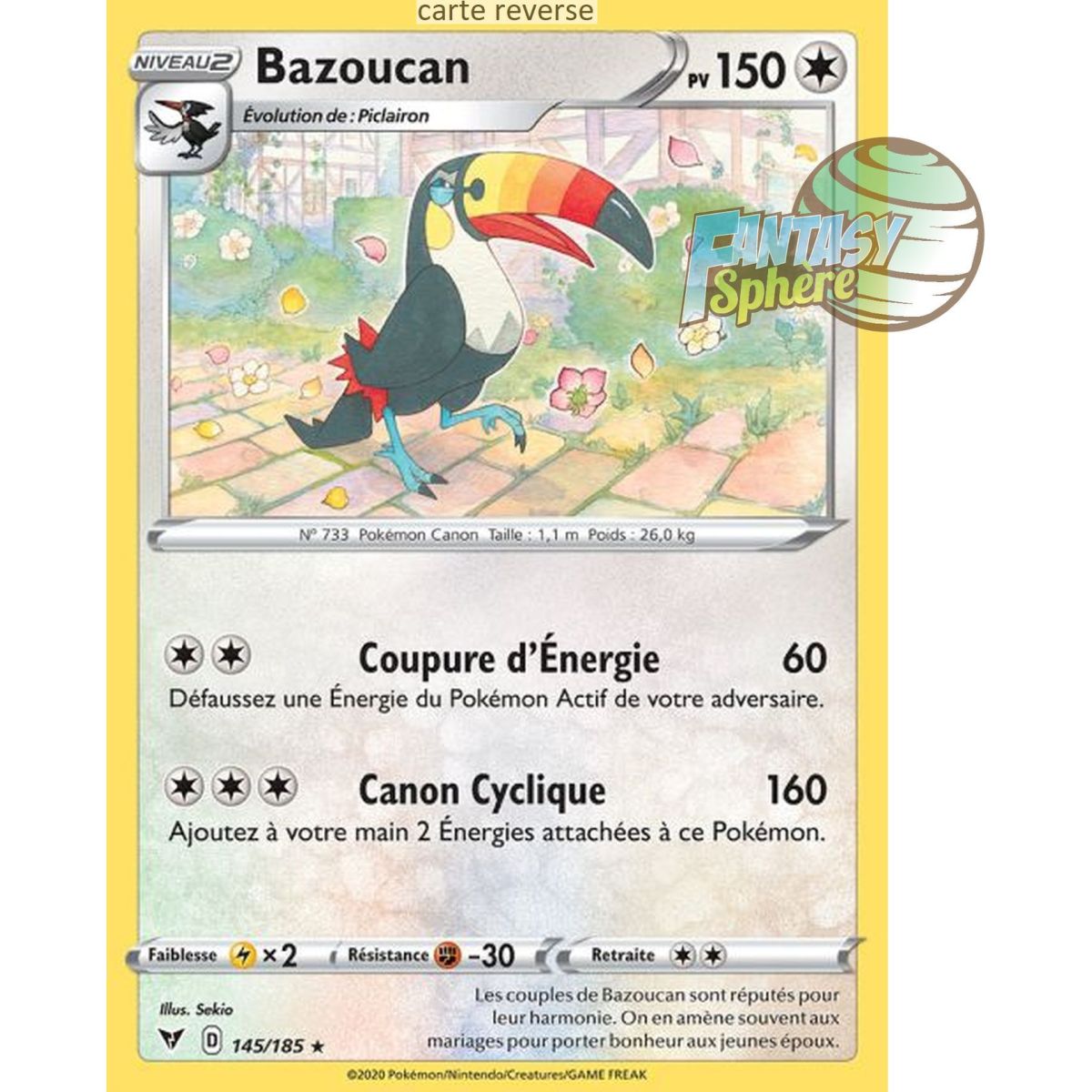 Item Bazoucan – Rückseite 145/185 – Schwert und Schild 4 Strahlungsspannung