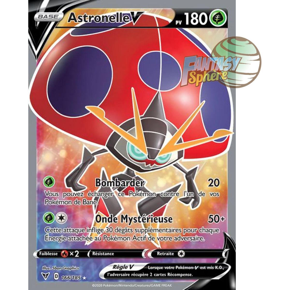 Astronelle V – Full Art Ultra Rare 166/185 – Schwert und Schild 4 Spannung Brillant