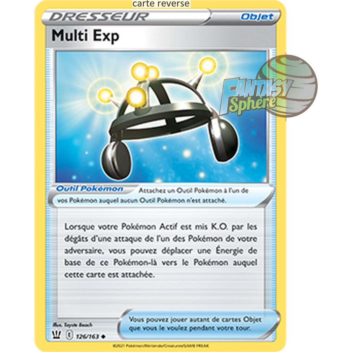 Multi Exp - Reverse 126/163 - Schwert und Schild 5 Kampfstil