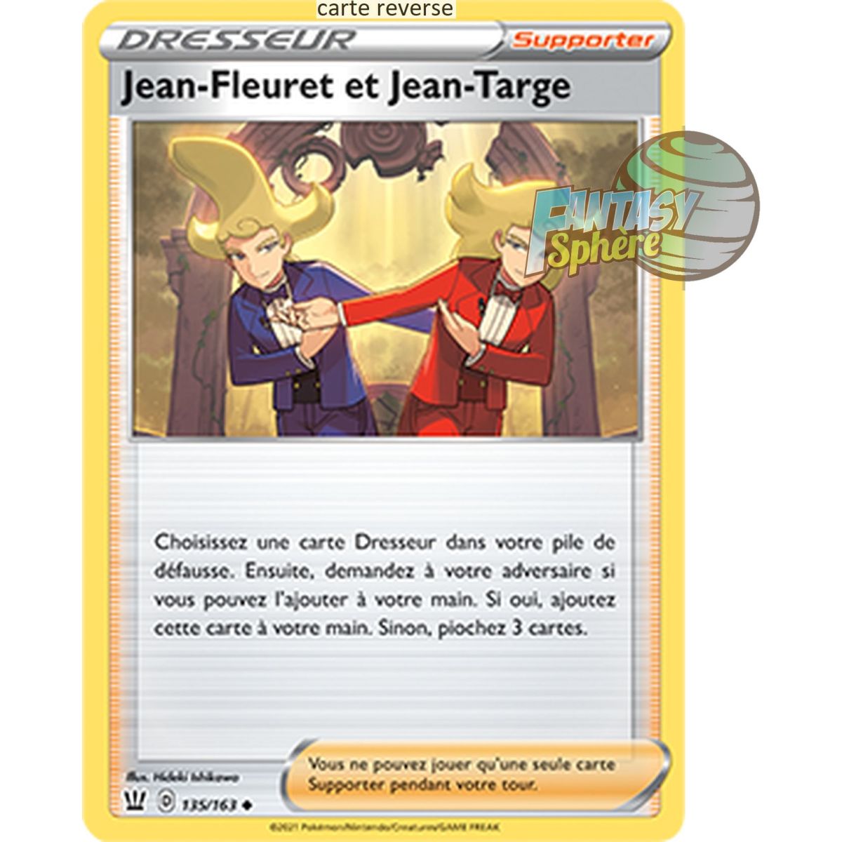 Jean-Fleuret und Jean-Targe – Rückseite 135/163 – Schwert und Schild 5 Kampfstil