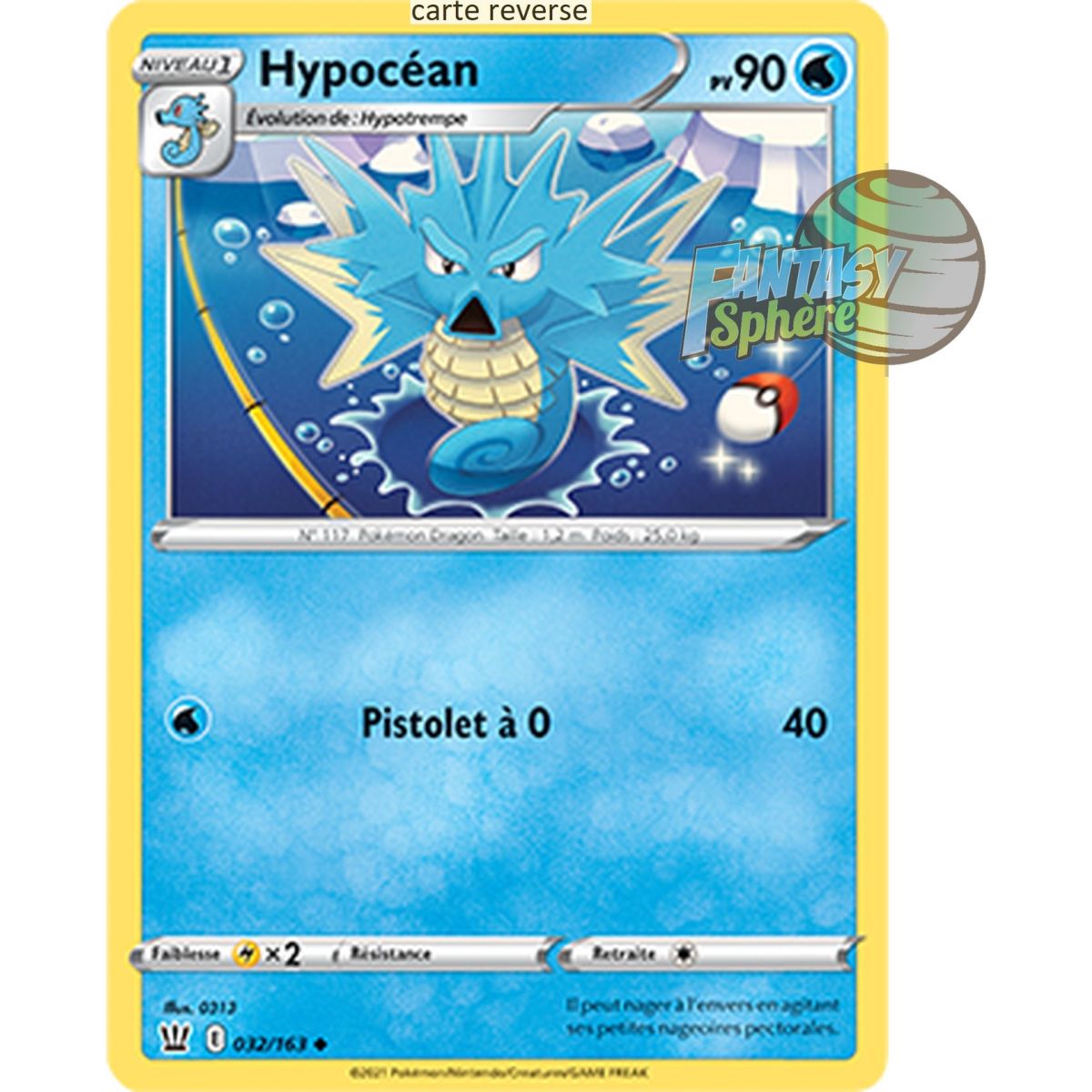 Hypocean – Rückseite 32/163 – Schwert und Schild 5 Kampfstil