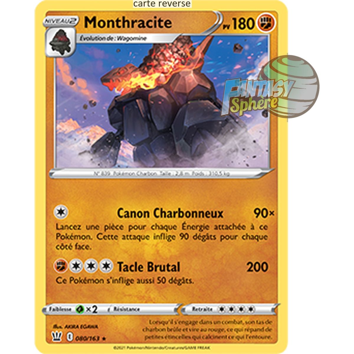 Monthracite – Rückseite 80/163 – Schwert und Schild 5 Kampfstil