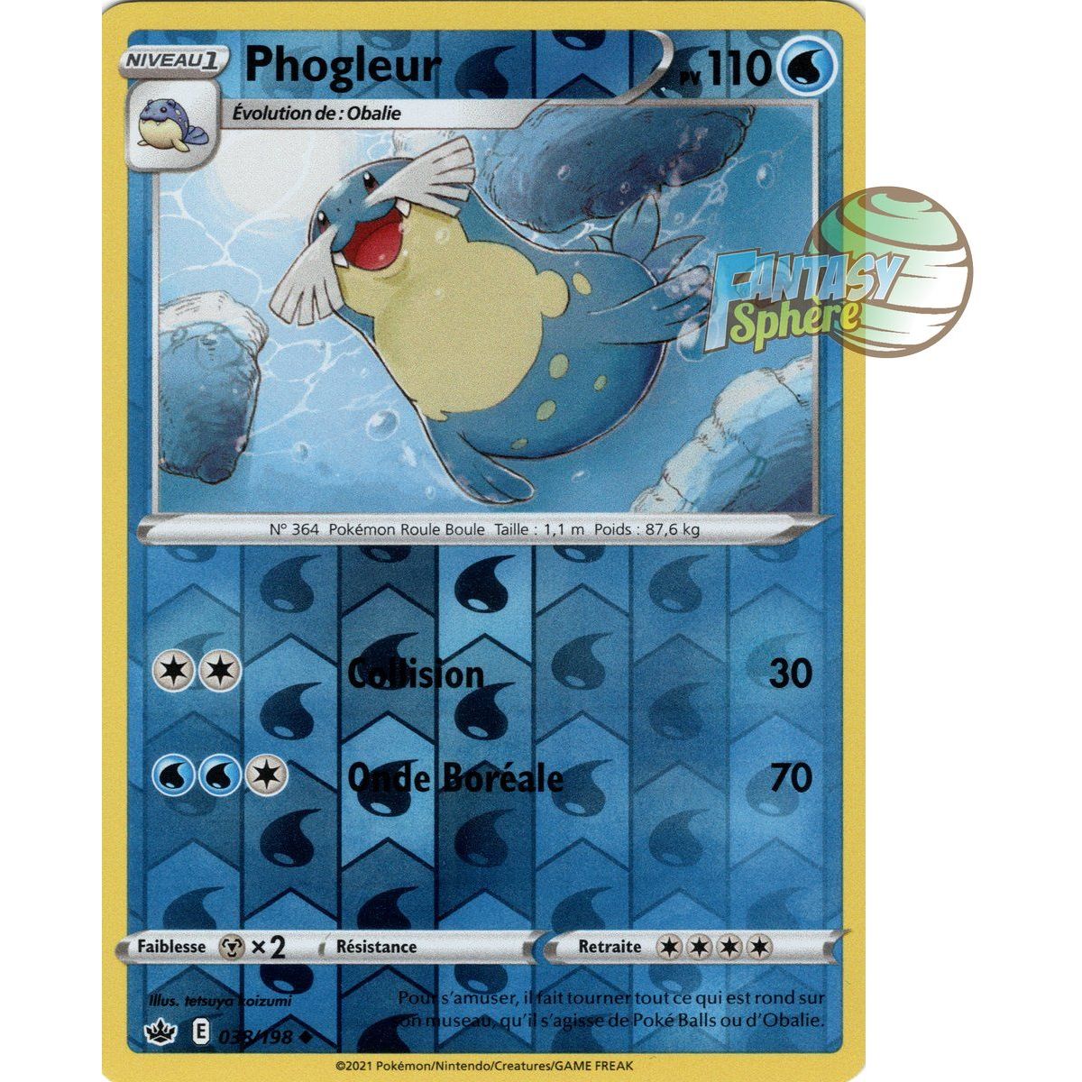 Phogleur – Rückseite 38/198 – Schwert und Schild 6 Ice Reign