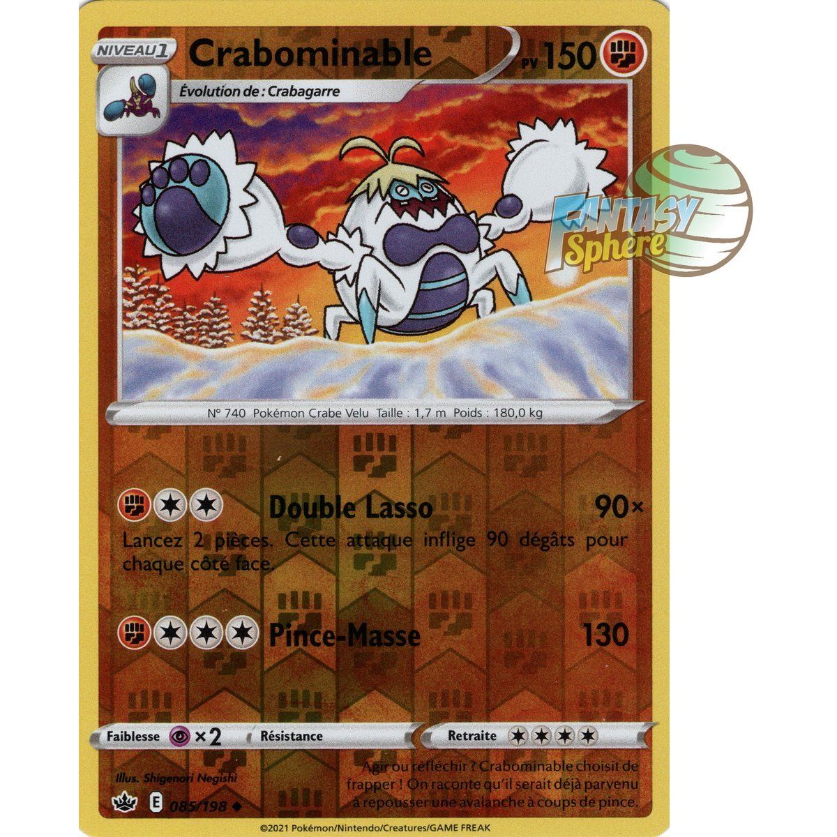 Crabominable – Reverse 85/198 – Schwert und Schild 6 Reign of Ice