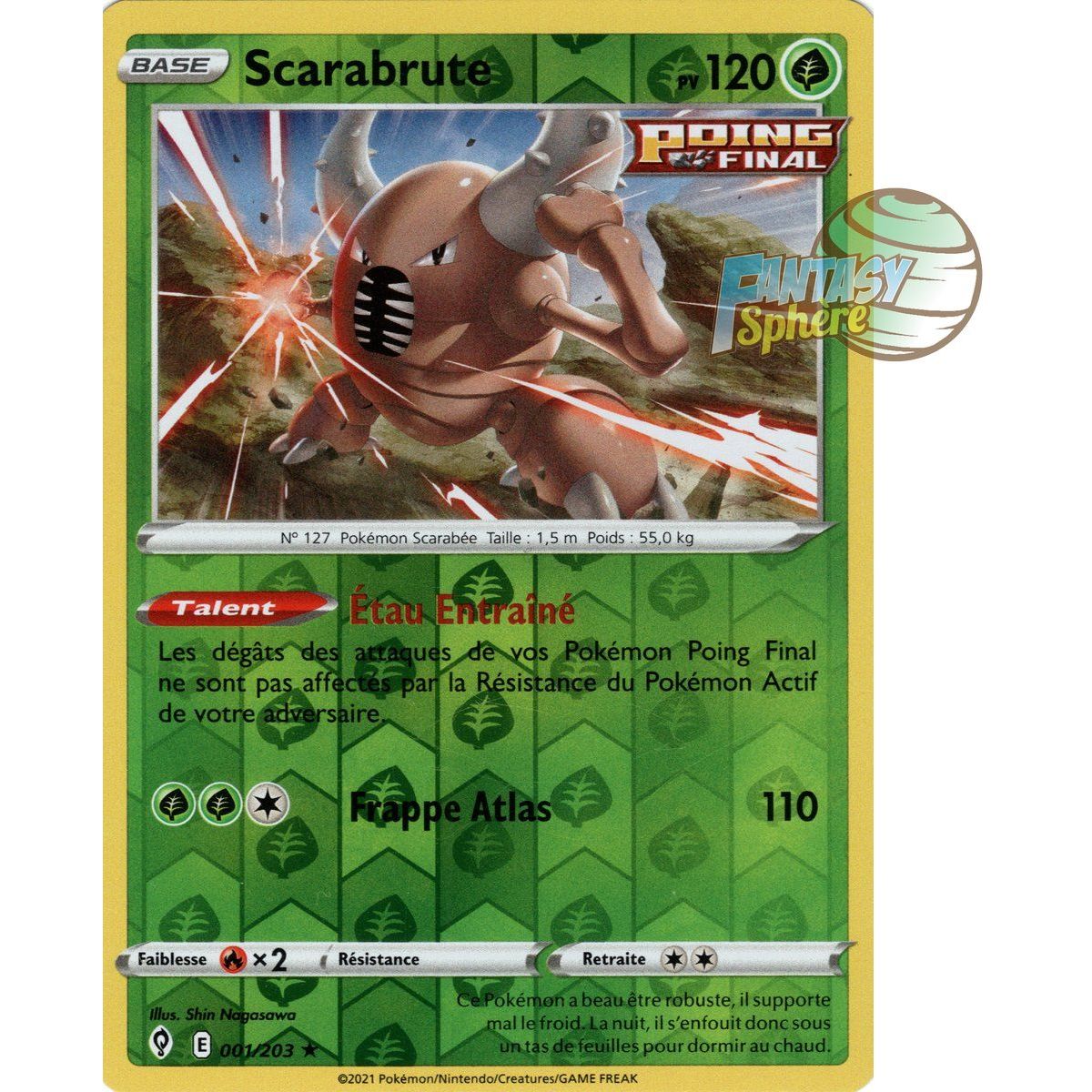 Scarabrute – Reverse 1/203 – Schwert und Schild 7 Evolution Celeste