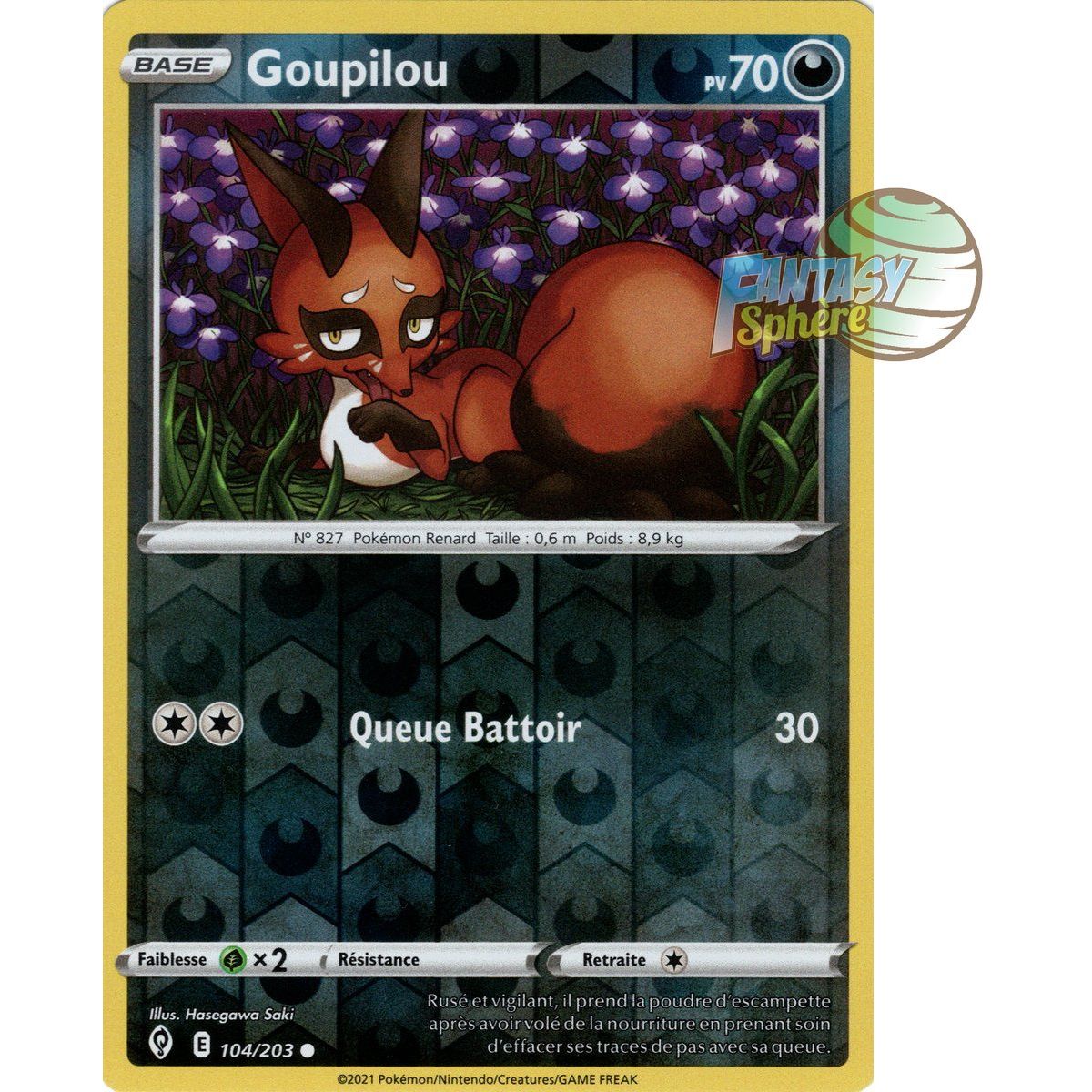 Goupilou – Reverse 104/203 – Schwert und Schild 7 Evolution Celeste