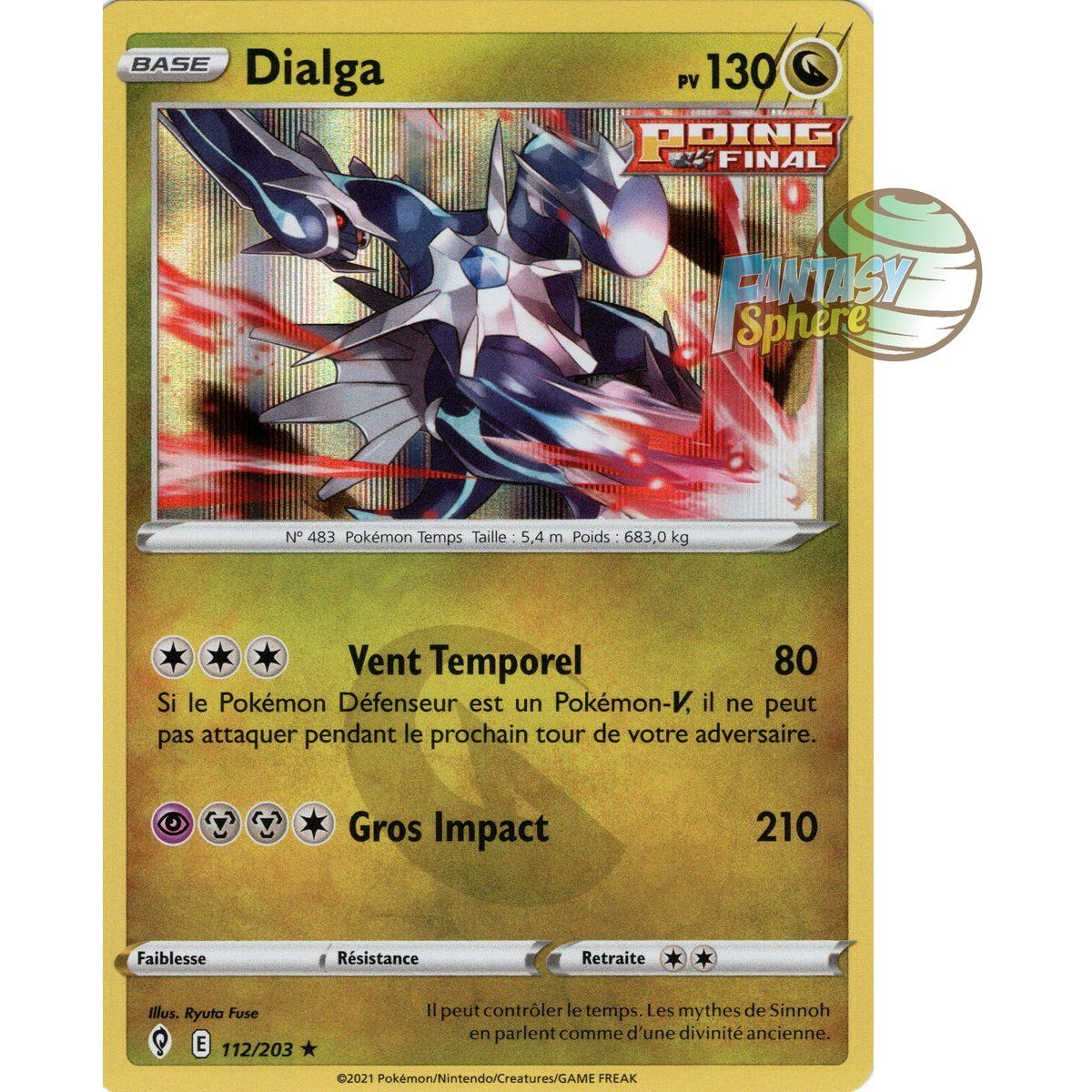 Dialga – Holo Rare 112/203 – Schwert und Schild 7 Celeste Evolution