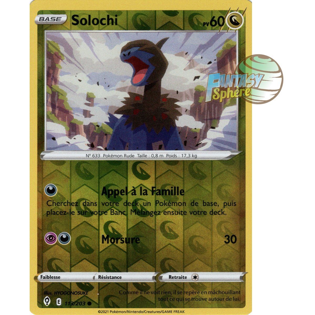 Item Solochi – Reverse 113/203 – Schwert und Schild 7 Evolution Celeste