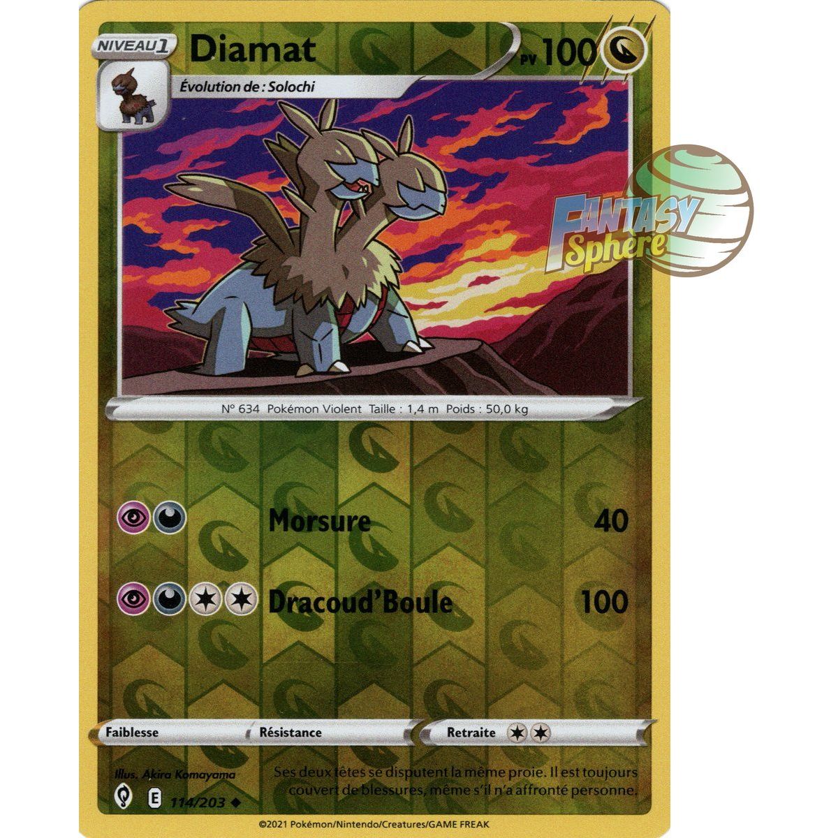 Diamat – Reverse 114/203 – Schwert und Schild 7 Evolution Celeste