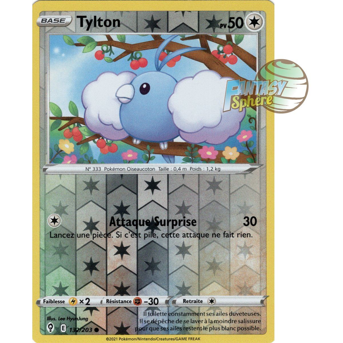 Item Tylton – Rückseite 132/203 – Schwert und Schild 7 Evolution Celeste