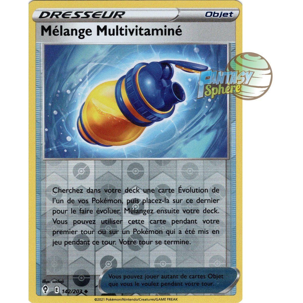 Multivitaminmischung – Reverse 142/203 – Sword and Shield 7 Evolution Celeste